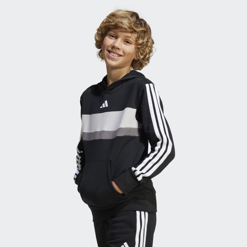 ADIDAS SUDADERA NEGRO/ GRIS - Dendago