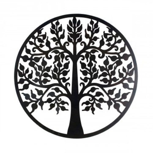 Adorno de metal para pared Árbol de la Vida - Dendago