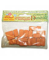 Adorno Stamperia LADRILLOS TERRACOTA 18ud 1