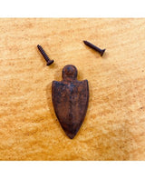 Adorno oxidado cerradura bocallaves 1