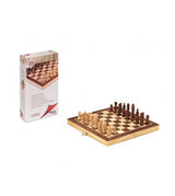 Ajedrez plegable pequeño de madera 1