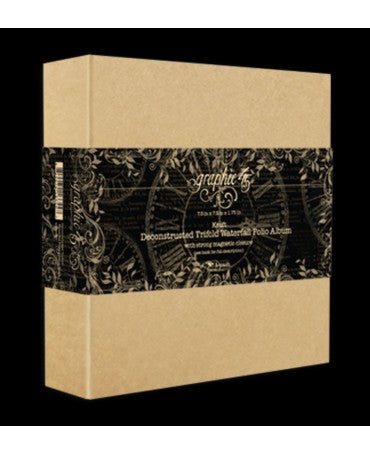 ALBUM Graphic 45 kraft tríptico cascada 2