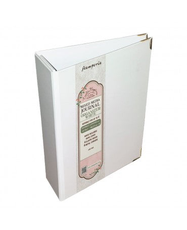 ÁLBUM ORGANIZADOR cuadernos A5 en papel con 4 esquinas metálicas 1