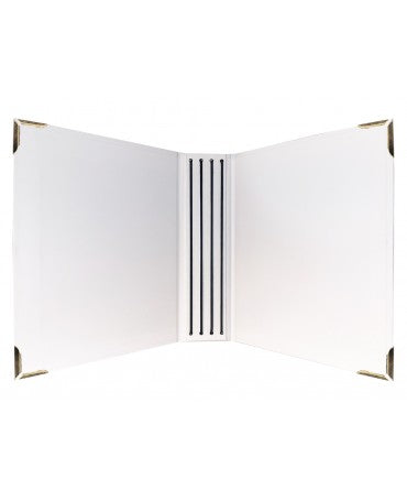 ÁLBUM ORGANIZADOR cuadernos A5 en papel con 4 esquinas metálicas 2