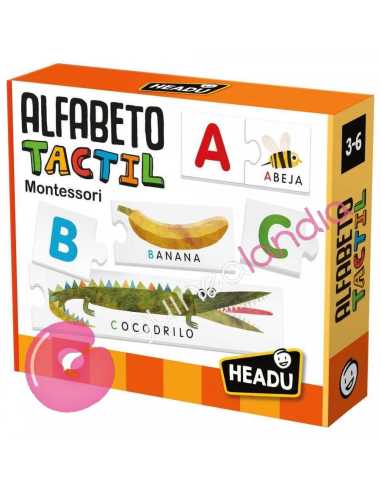 Alfabeto ABC Táctil Montessori - Dendago