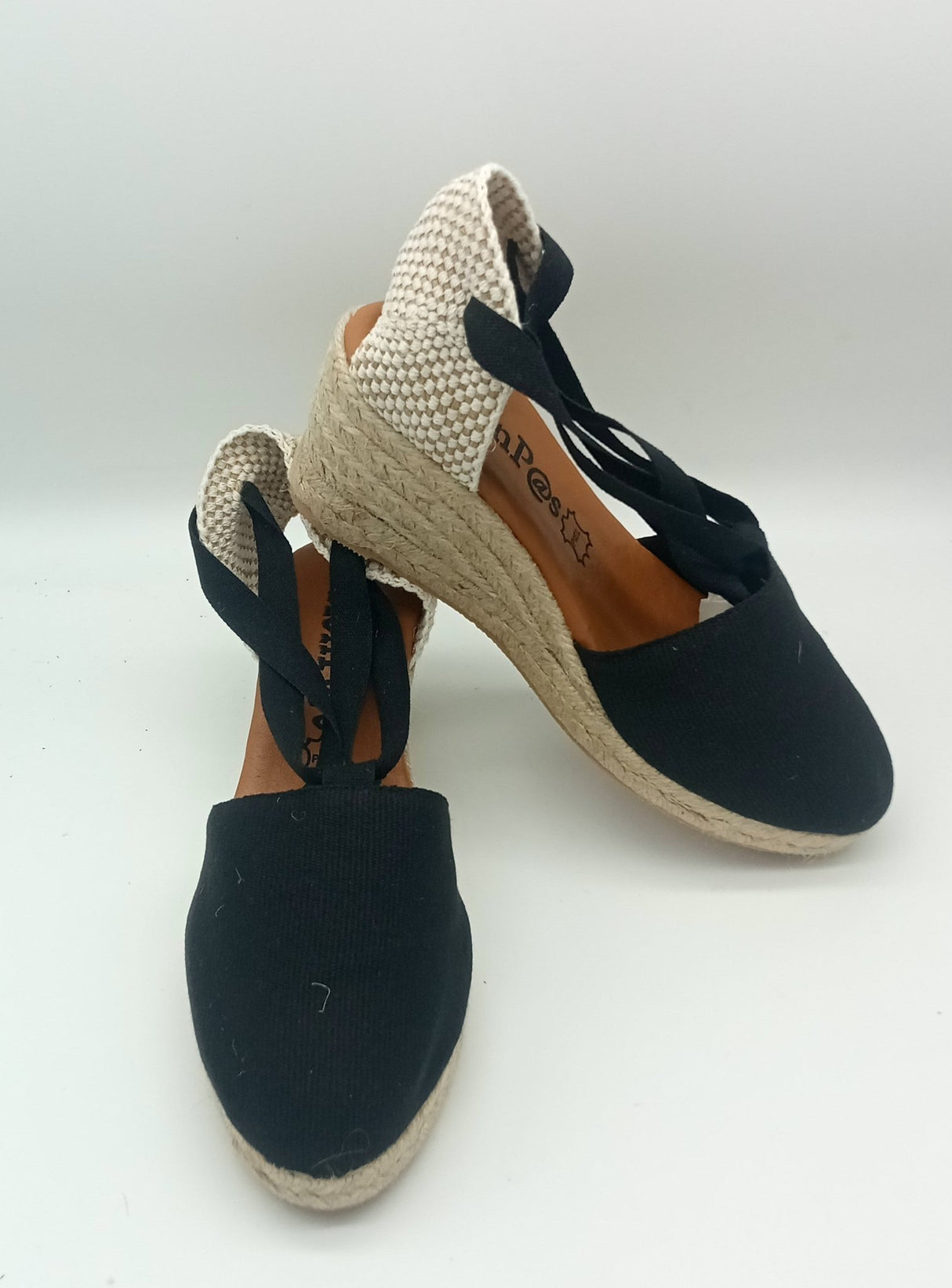 Alpargatas Valenciana negra - Dendago