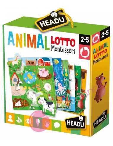 Animal Lotto Montessori - Headu - Dendago
