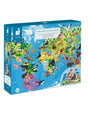 Animales En Peligro De Extinción Puzzle Educativo 200 piezas - Dendago