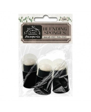 Aplicador Esponja dedal stamperia 3 ud 1