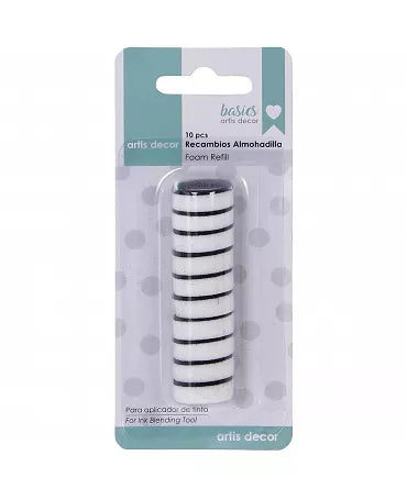 Aplicador Esponja tinta mini RECAMBIO Artis Decor 10ud 1