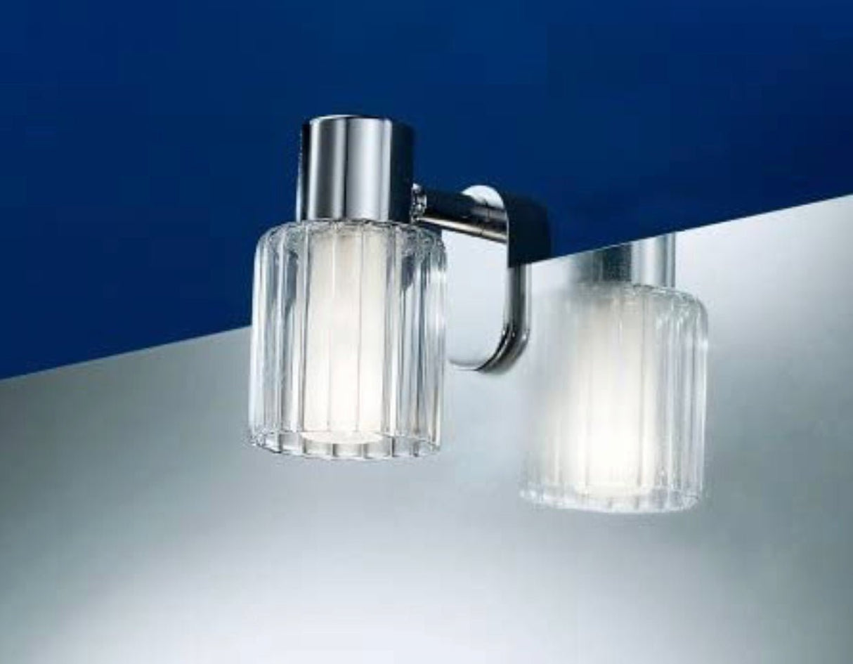 APLIQUE ESPEJO TULIPA TRANSPARENTE - Dendago