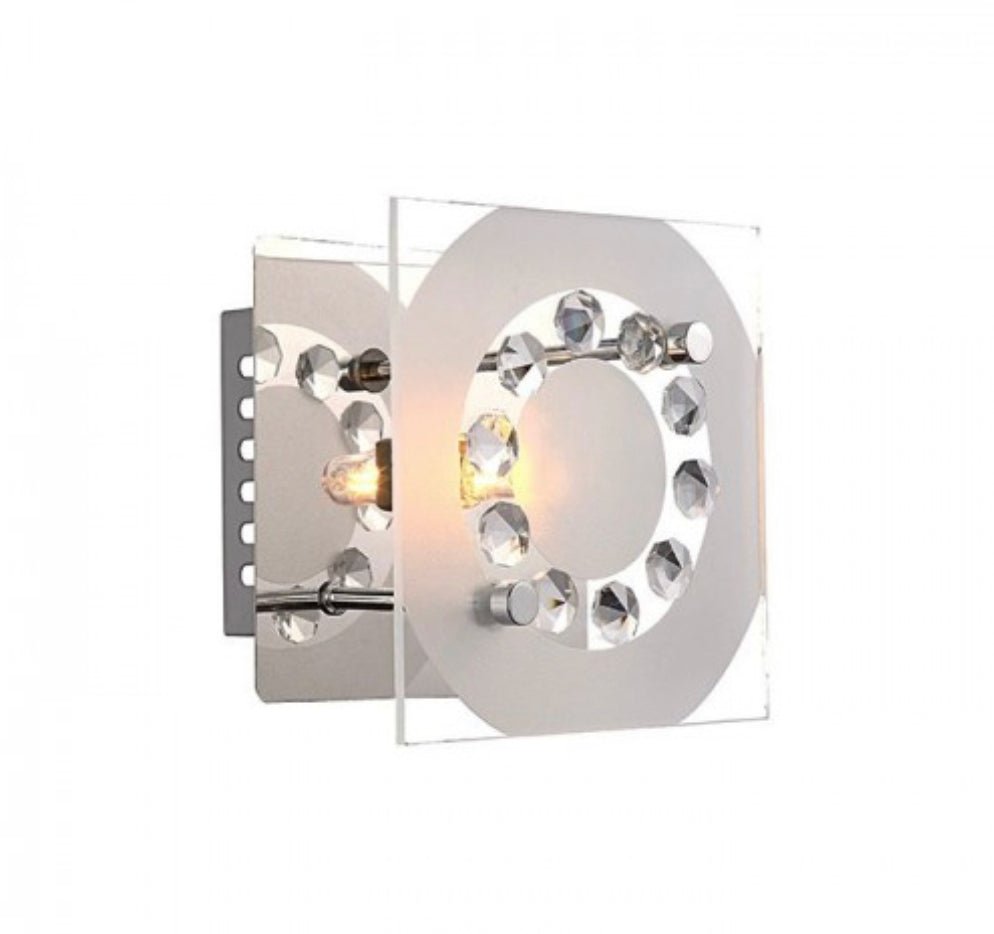 APLIQUE PARED CRISTALES DECORATIVOS - Dendago