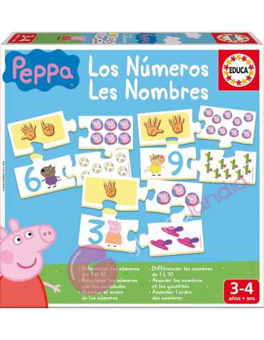 Aprendo... Los números Peppa Pig - Dendago
