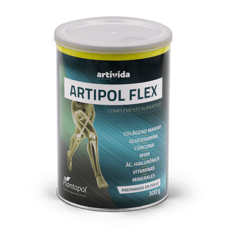 ARTIPOL FLEX - Colageno marino, glucosamina, curcuma - SABOR NEUTRO 300g PLANTAPOL - Dendago