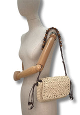 BAGUETTE CHIC STRAW BEIGE MARTINAK
