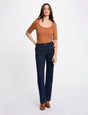  Vaqueros bootcut de tiro alto denim crudo Morgan