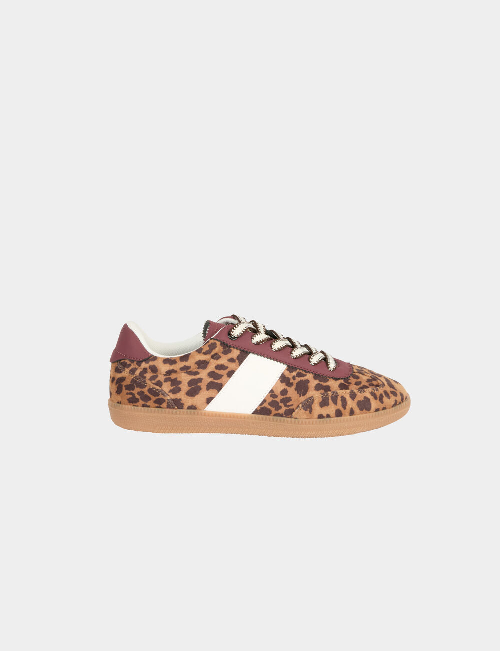 Zapatillas de piel sintética leopardo multicolor morgan