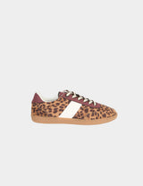 Zapatillas de piel sintética leopardo multicolor morgan