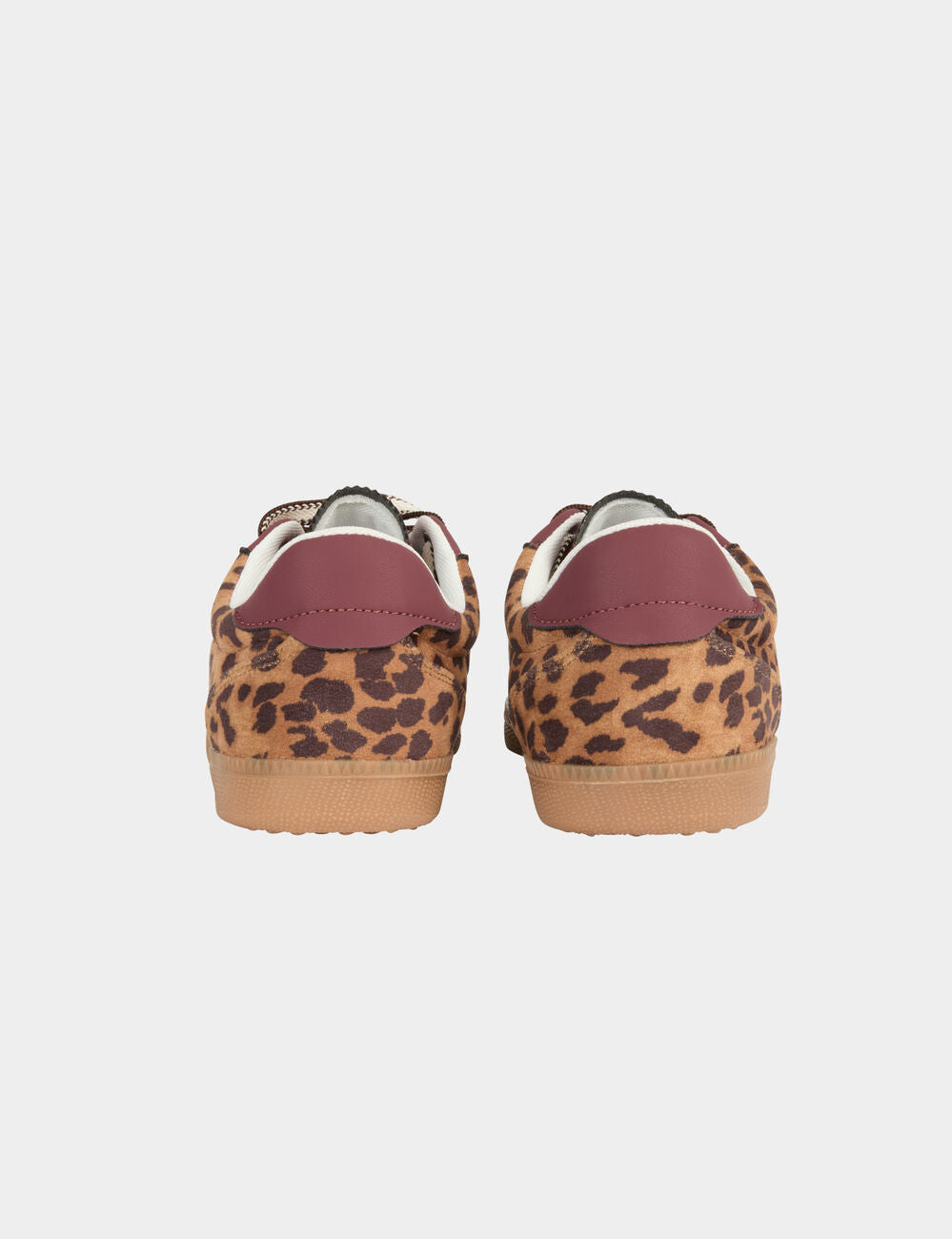 Zapatillas de piel sintética leopardo multicolor morgan