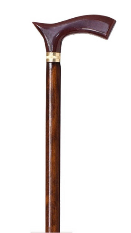 Bastón modelo Ingles de Haya con Puño Concha - Dendago