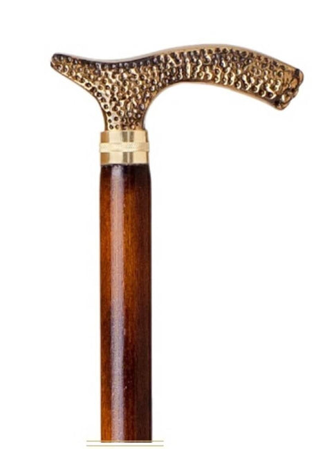 Bastón puño muletilla Bronce lacado - Dendago