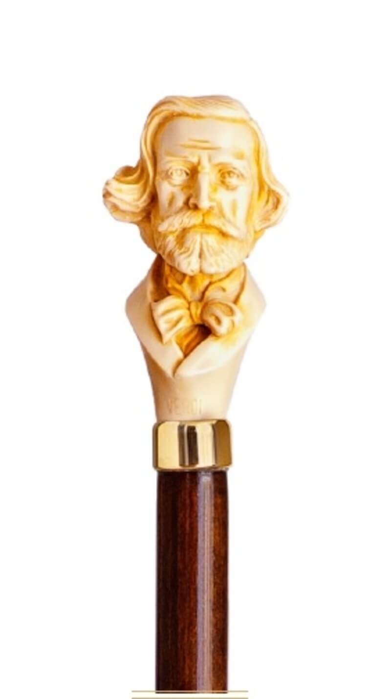 Bastón puño Verdi de resina - Dendago