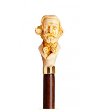 Bastón puño Verdi de resina 1