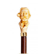 Bastón puño Verdi de resina 1