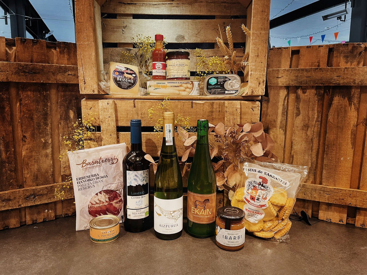 Bertako produktuen saskia - Dendago