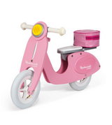 Bicicleta Scooter rosa madera 2