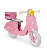 Bicicleta Scooter rosa madera 1