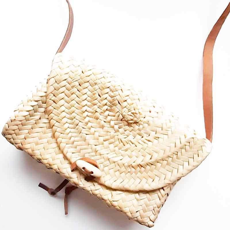 Bolso Bandolera de palma - Dendago