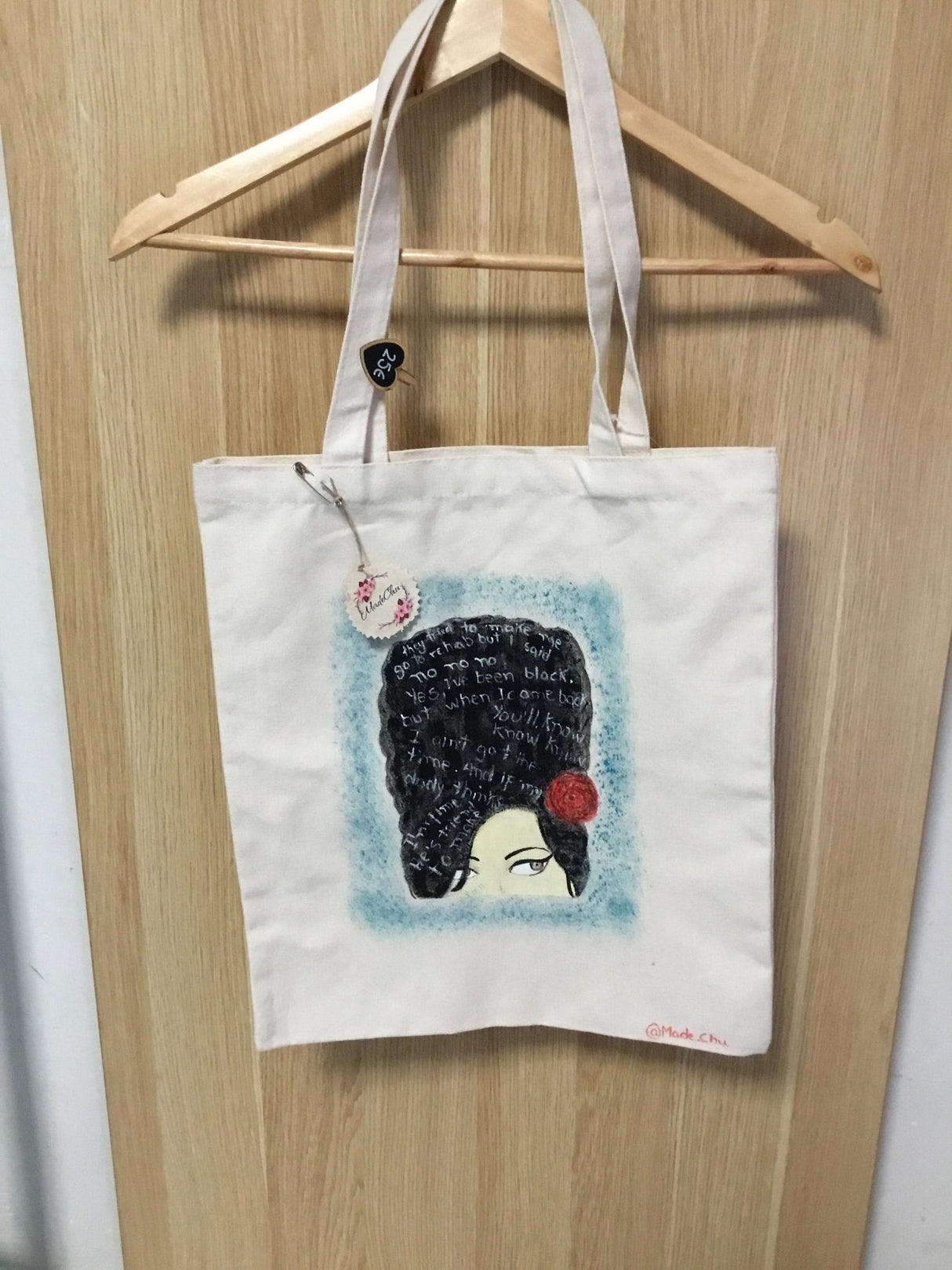 Bolso de tela Amy Winehouse - Dendago