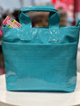 BOLSO SHOPPER AGATHA RUIZ DE LA PRADA CHAROL AZUL. - Dendago