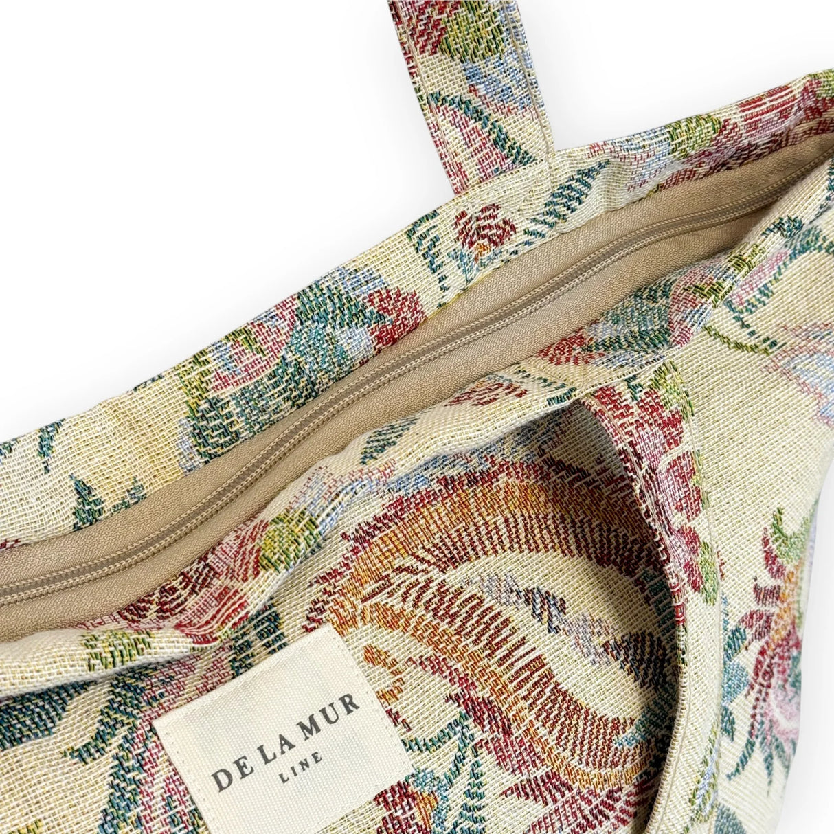 Bolsa Grande Cremallera Color  De Lamur line