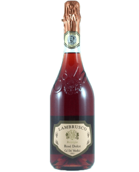 Botella vino lambrusco rosado REMIGIO - Dendago