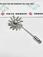 Broche de plata con EGUZKILORE - Dendago