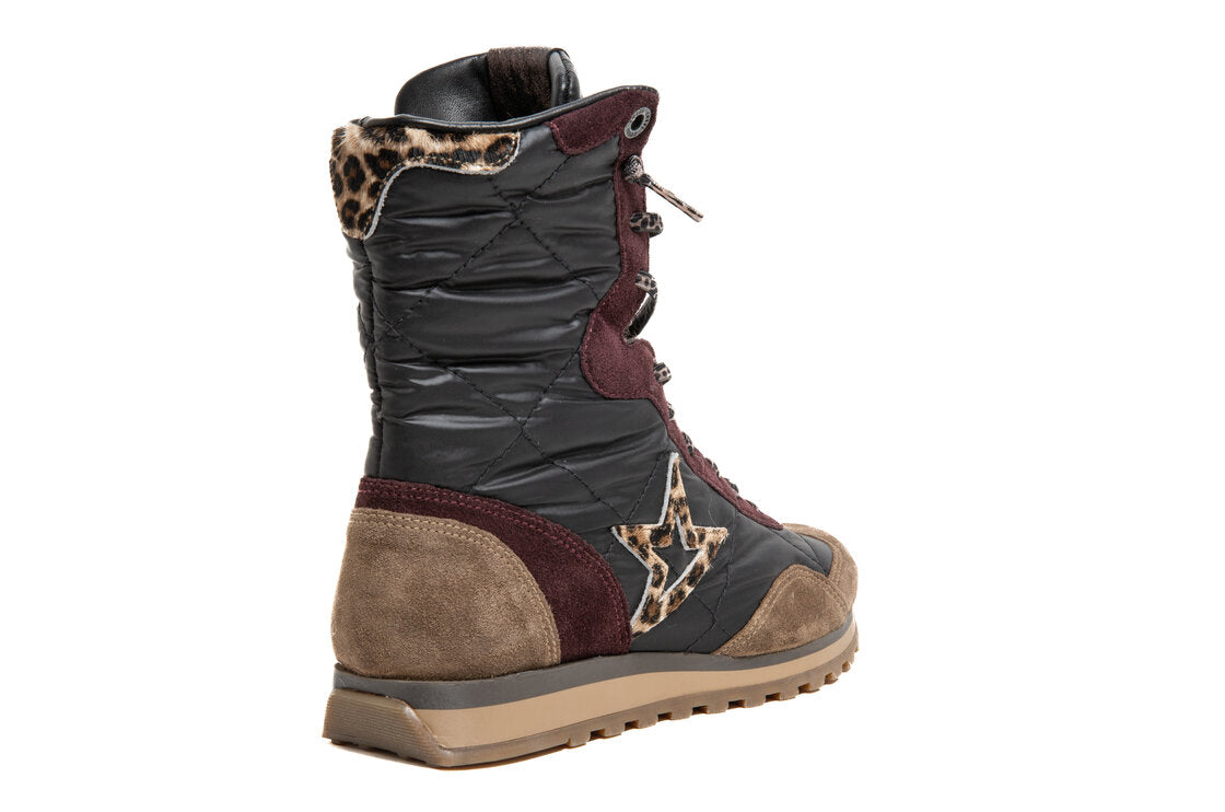 Bota Alta Estrella Animal Print Cetti
