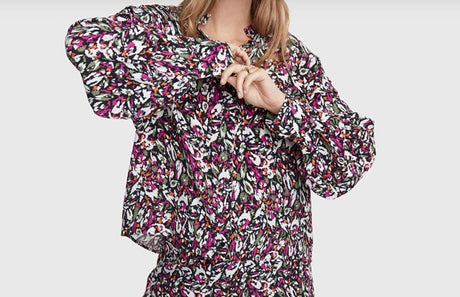 CAMISA ESTAMPADA ALIX THE LABEL - Dendago