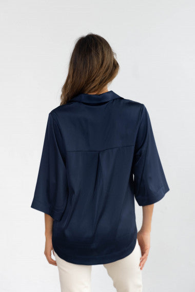 CAMISA SATINADA MARINA BMB&CO