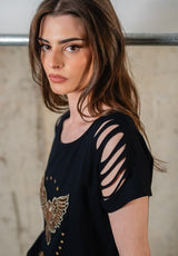 CAMISETA CUT OUT ANIMOSA