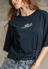 Camiseta cordones Gratitude Animosa