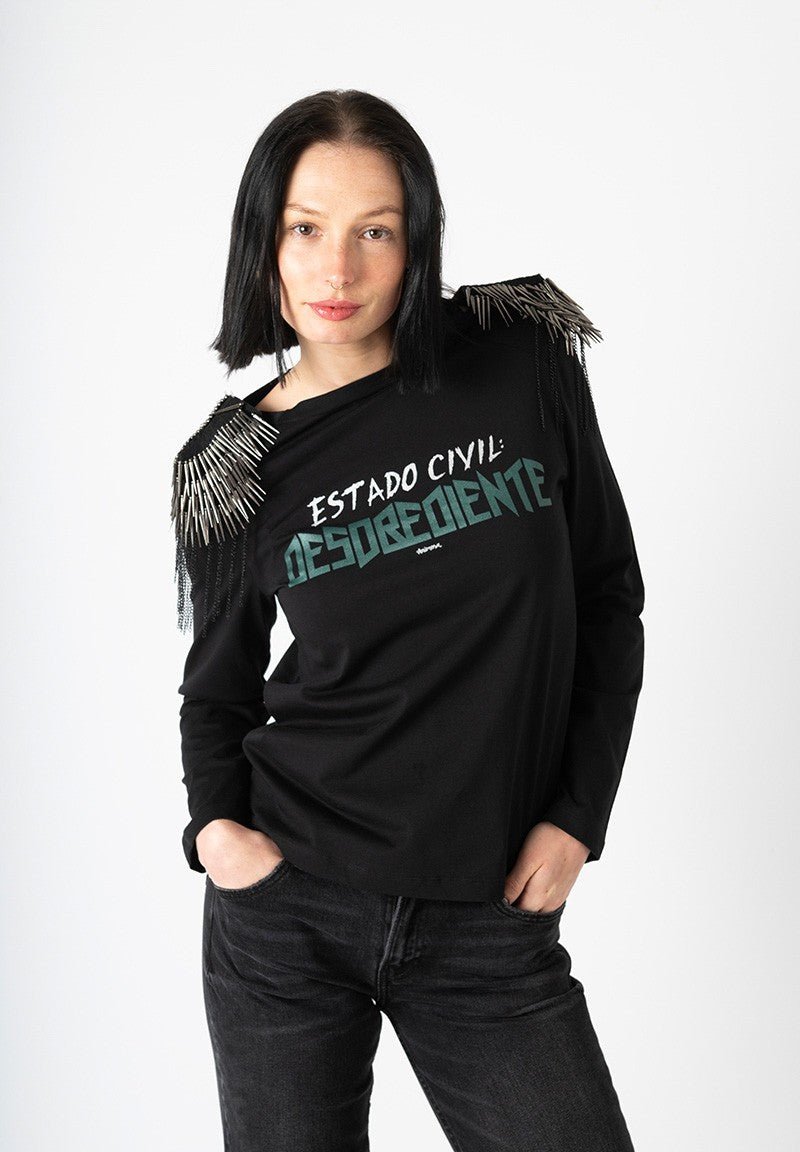 CAMISETA DESOBEDIENTE ANIMOSA - Dendago