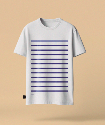 CAMISETA DE RAYAS AZULES HOSTOA