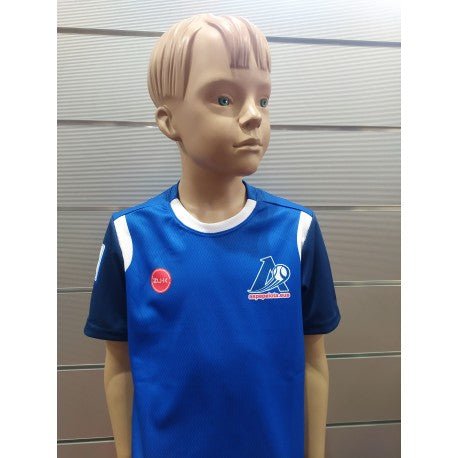CAMISETA PELOTA VASCA INFANTIL ORIA ASPE - AZUL - Dendago