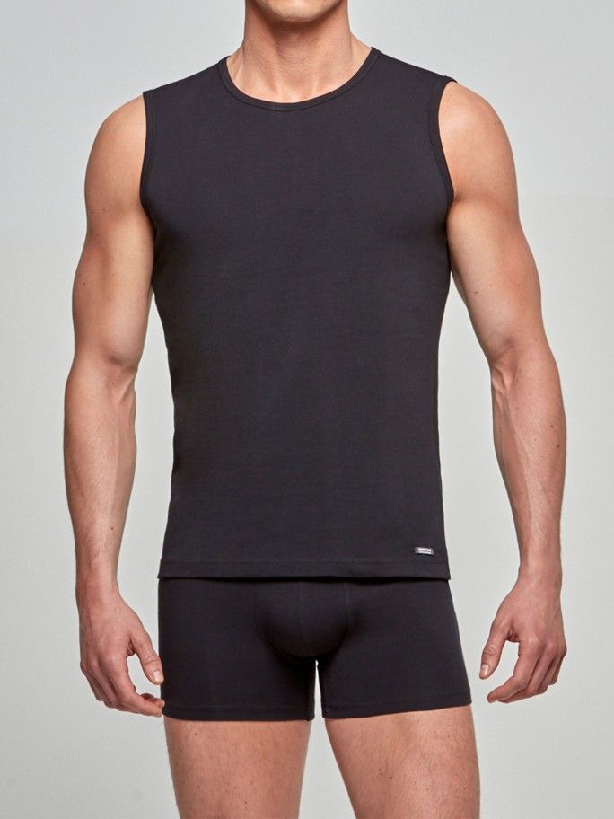 CAMISETA SIN MANGAS COTTON STRETCH de IMPETUS - Dendago