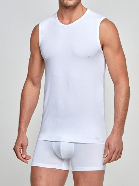 CAMISETA SIN MANGAS COTTON STRETCH de IMPETUS - Dendago