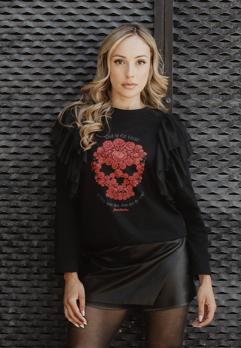 Camiseta volantes Animosa