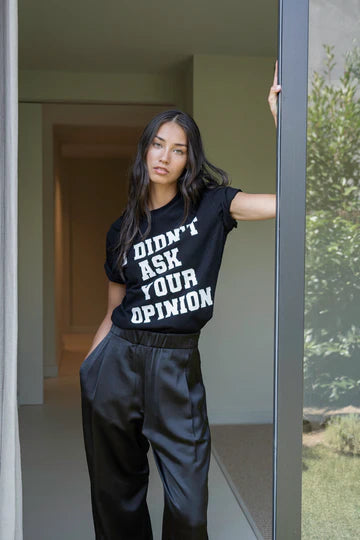 CAMISETA NEGRA LOGO BAD HABIT 1