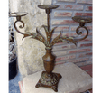 Candelabro metálico de 3 brazos - Dendago